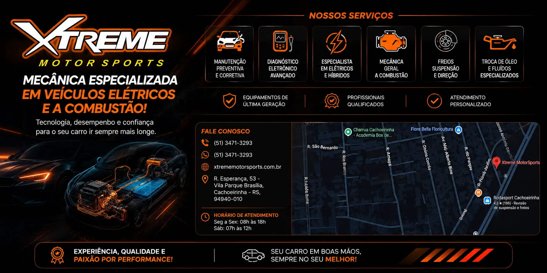Banner do parceiro Xtreme Motor Sports